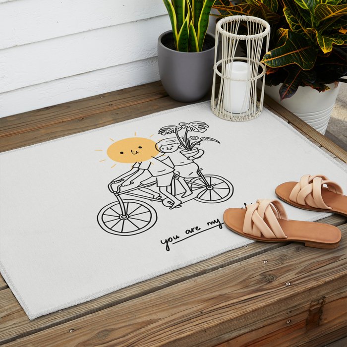 You are my sunshine 2 Outdoor Rug Gallery Image 2