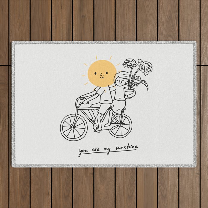 You are my sunshine 2 Outdoor Rug Gallery Image 1