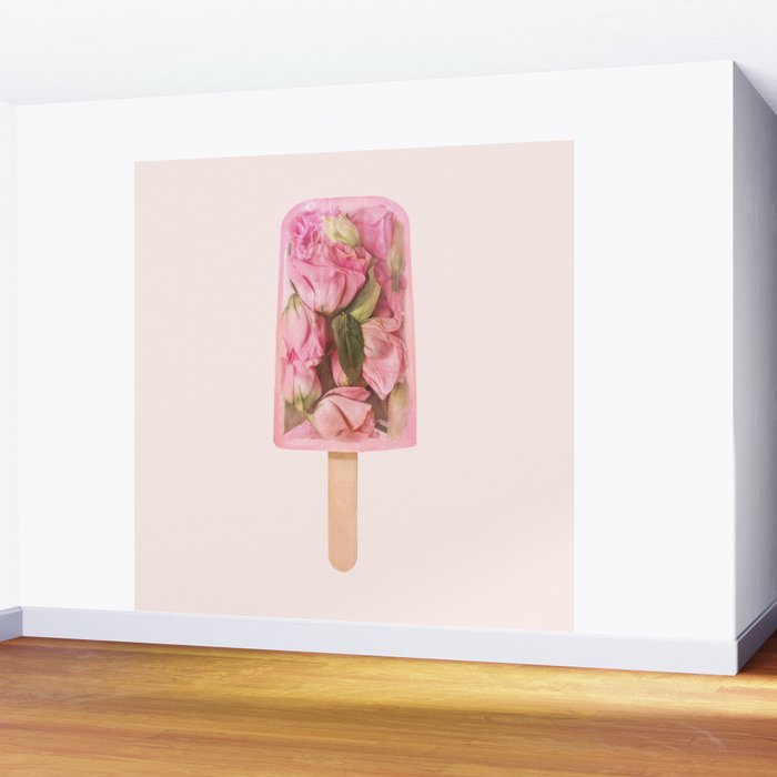 FLORAL POPSICLE Wall Mural Gallery Image 2