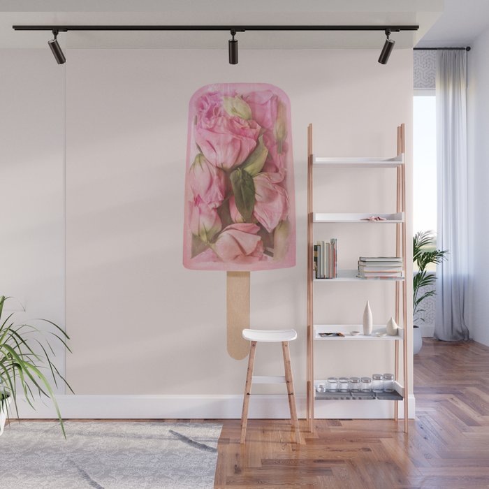 FLORAL POPSICLE Wall Mural Gallery Image 1