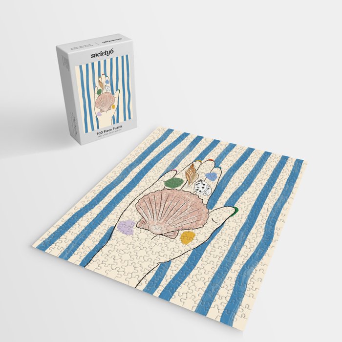 Seashells and Seaglass Jigsaw Puzzle Gallery Image 2