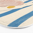 Seashells and Seaglass Bath Mat Gallery Image 3