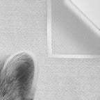 Raccoon - Black & White Wall Tapestry Gallery Image 3