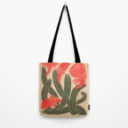 Mexico, Cactus Vintage Wall Art Tote Bag Gallery Image 2