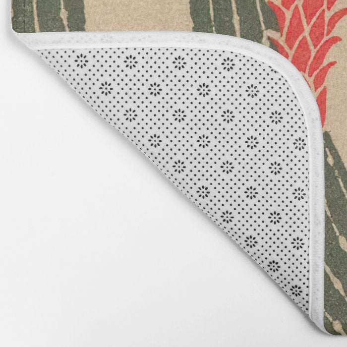 Mexico, Cactus Vintage Wall Art Bath Mat Gallery Image 2