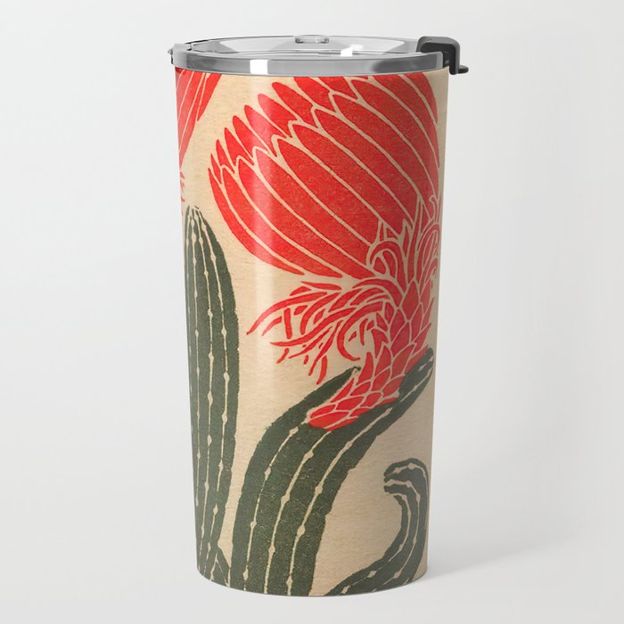 Mexico, Cactus Vintage Wall Art Travel Mug Gallery Image 2