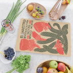 Mexico, Cactus Vintage Wall Art Cutting Board Gallery Image 2