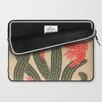 Mexico, Cactus Vintage Wall Art Laptop Sleeve Gallery Image 2