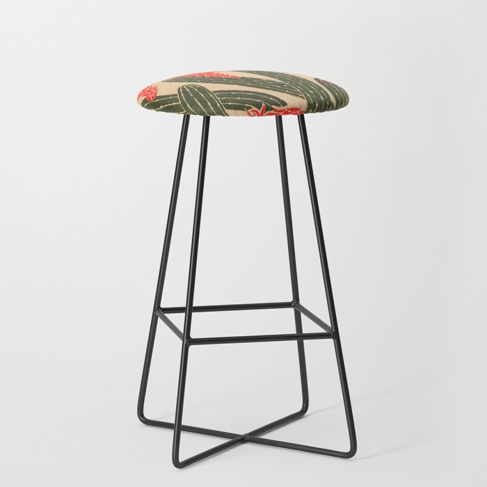 Mexico, Cactus Vintage Wall Art Stool Gallery Image 1
