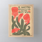 Mexico, Cactus Vintage Wall Art Mini Art Print Gallery Image 1