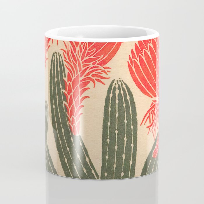 Mexico, Cactus Vintage Wall Art Coffee Mug Gallery Image 4