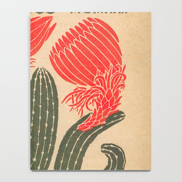 Mexico, Cactus Vintage Wall Art Notebook Gallery Image 4