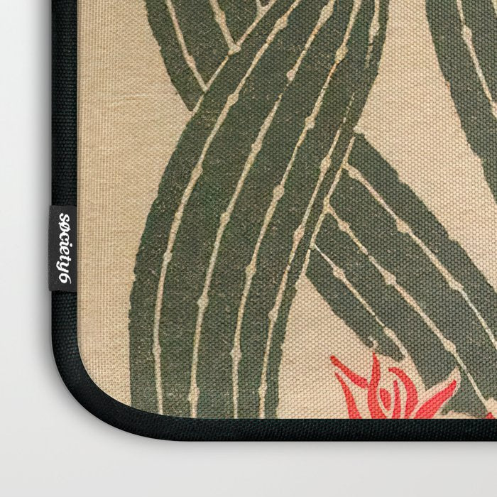 Mexico, Cactus Vintage Wall Art Laptop Sleeve Gallery Image 3