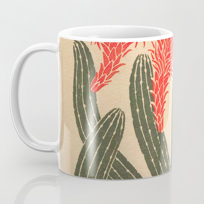 Mexico, Cactus Vintage Wall Art Coffee Mug Gallery Image 3
