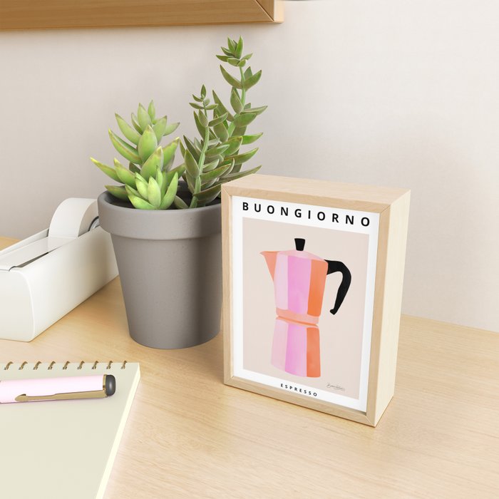 Moka Espresso Coffee Mini Art Print Gallery Image 2