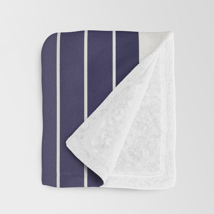 Gradient Arch XI Lavender Dusk Mid Century Modern Rainbow Throw Blanket Gallery Image 3