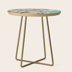 Boston City Map of the United States - Vintage Side Table Gallery Image 1