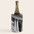 New York Public Library Lion and Facade New York City black and white photograph Wine Chiller Gallery Image 3
