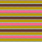 Retro Eclectic Watercolor Paper Stripes Pattern Pink Chartreuse Brown Blue Cream Coffee Mug Gallery Image 2