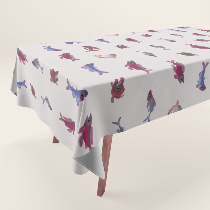 Salmon Tablecloth Gallery Image 1