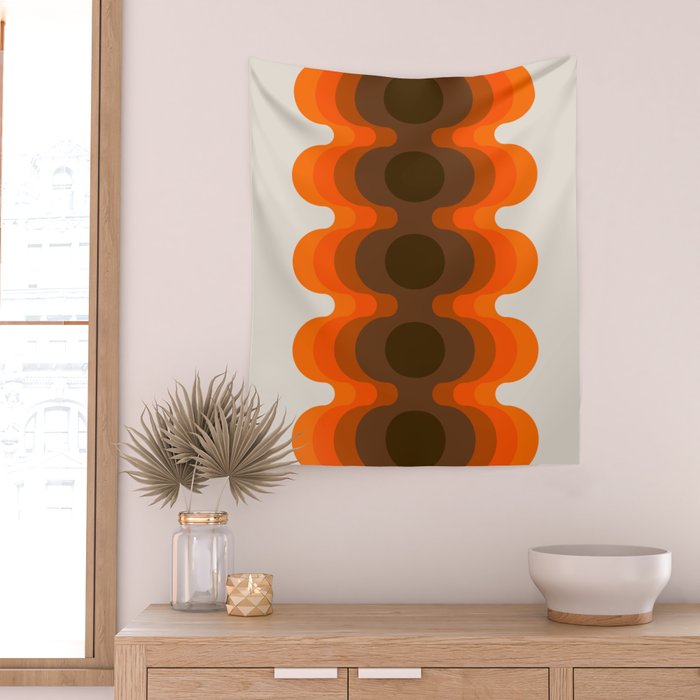 Echoes - Golden Wall Tapestry Gallery Image 2