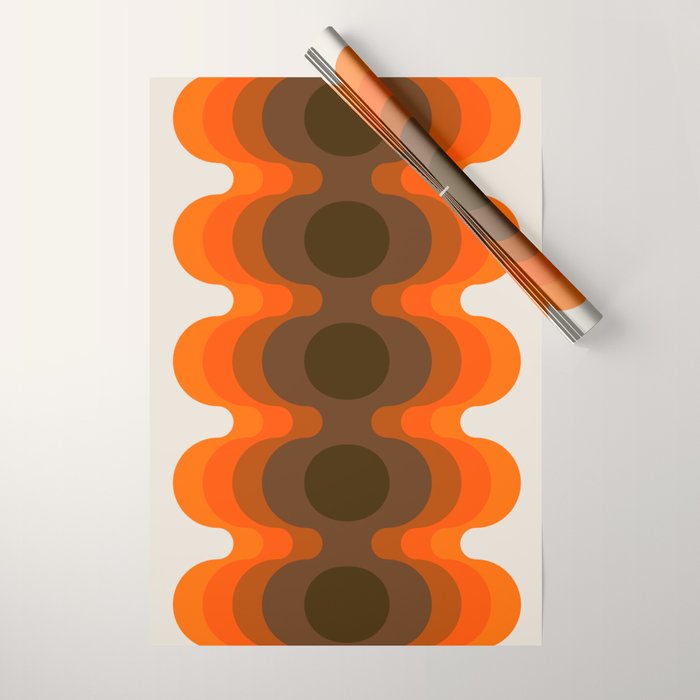 Echoes - Golden Wrapping Paper Gallery Image 1