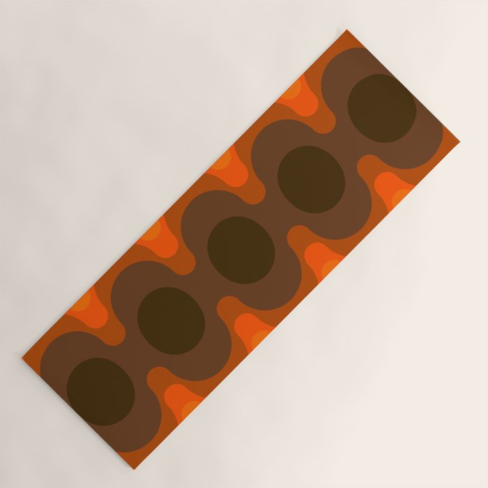 Echoes - Golden Yoga Mat Gallery Image 1
