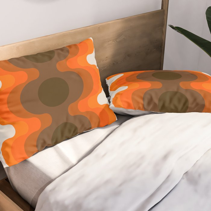 Echoes - Golden Pillow Sham Gallery Image 2