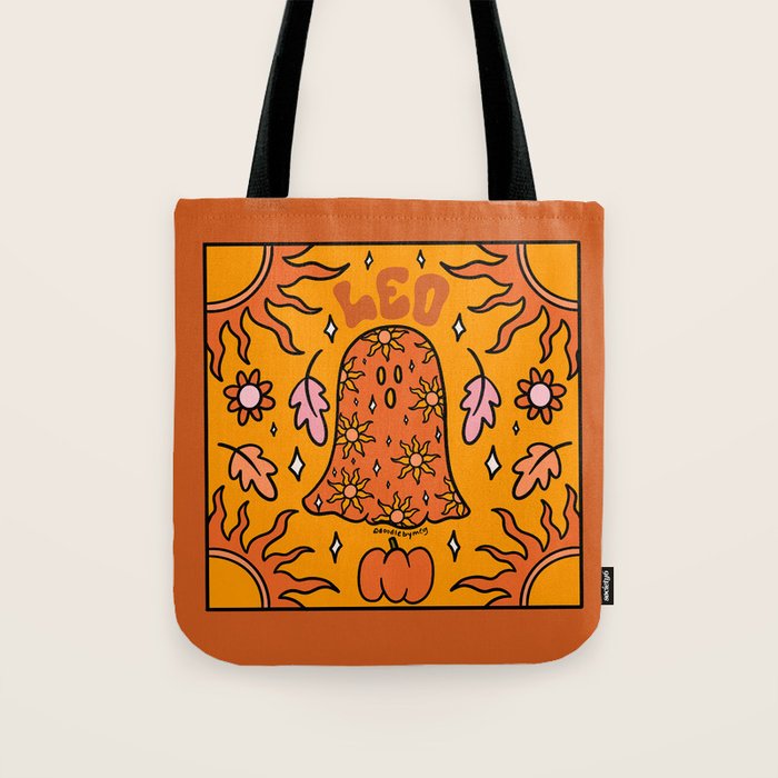 Leo Ghost Tote Bag Gallery Image 1