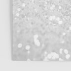 Chic elegant glamour white faux glitter Poster Gallery Image 3