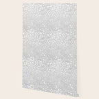 Chic elegant glamour white faux glitter Wallpaper Gallery Image 2