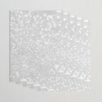 Chic elegant glamour white faux glitter Wrapping Paper Gallery Image 3