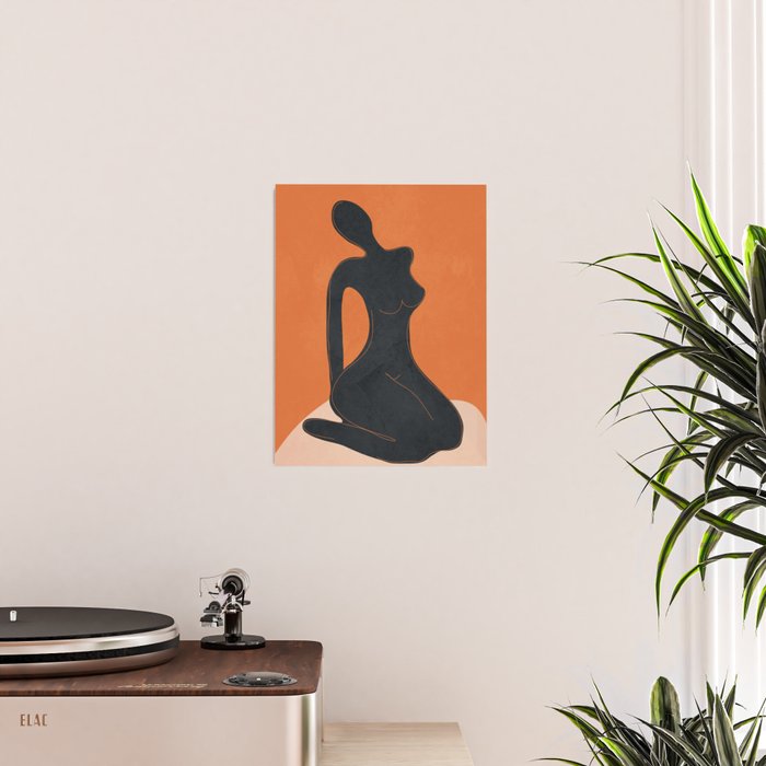 Abstract Nude II Poster Gallery Image 2