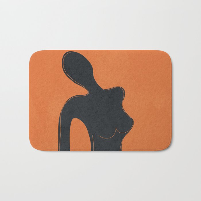 Abstract Nude II Bath Mat Gallery Image 1