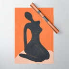 Abstract Nude II Wrapping Paper Gallery Image 1