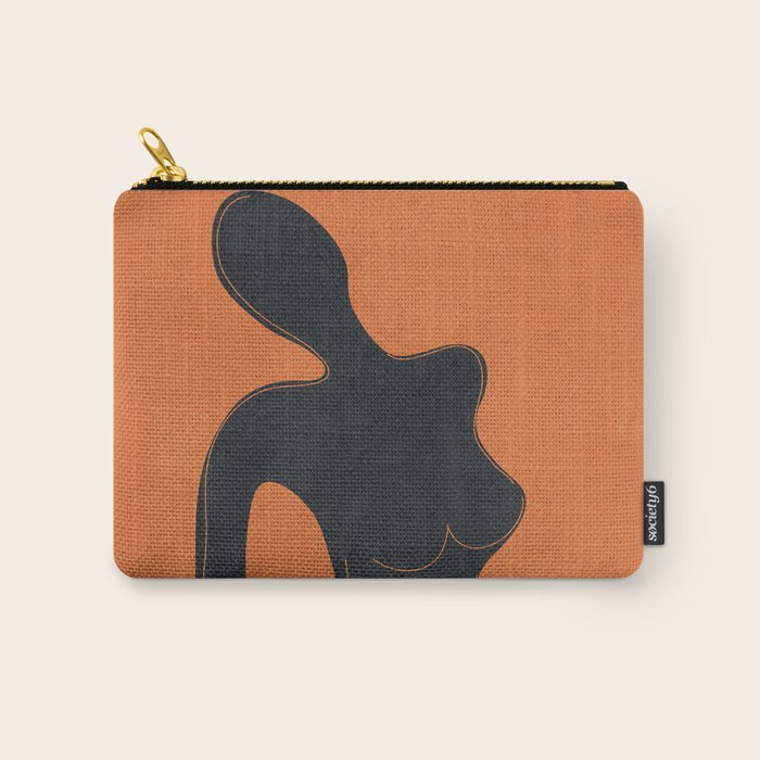 Abstract Nude II Carry All Pouch Gallery Image 1