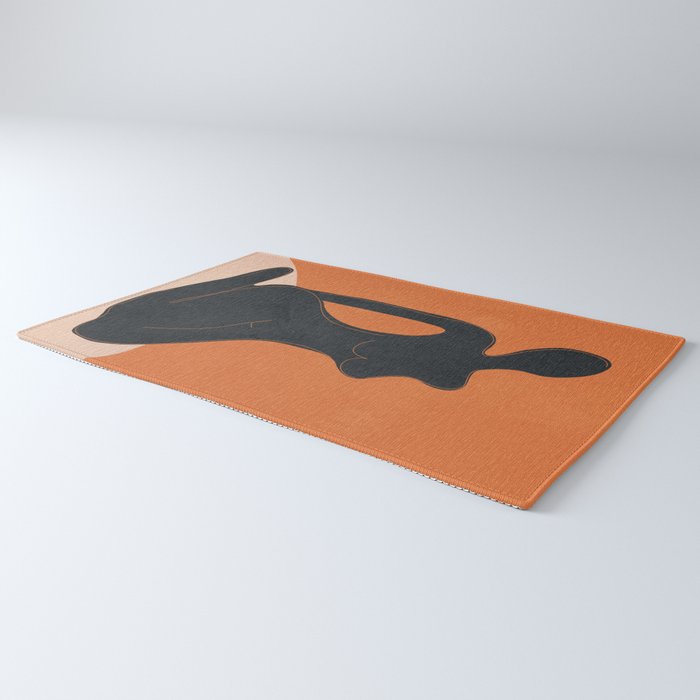 Abstract Nude II Rug Gallery Image 3