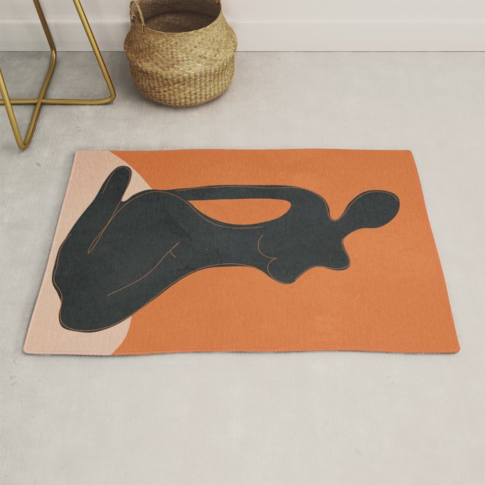 Abstract Nude II Rug Gallery Image 1