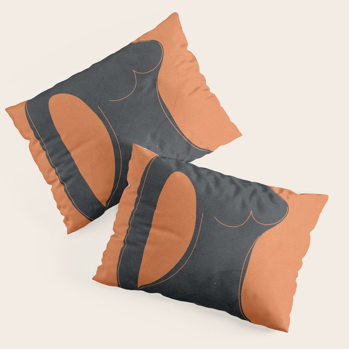 Abstract Nude II Pillow Sham Gallery Image 3
