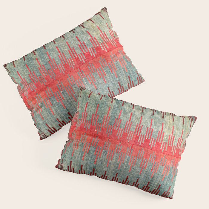 Sivas Antique Turkish Kilim Print Pillow Sham Gallery Image 3