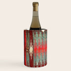 Sivas Antique Turkish Kilim Print Wine Chiller Gallery Image 2