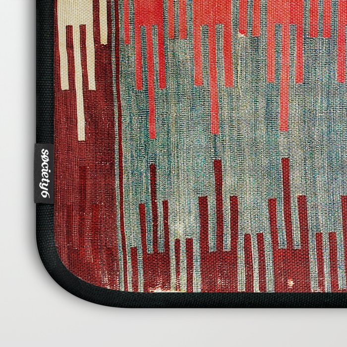 Sivas Antique Turkish Kilim Print Laptop Sleeve Gallery Image 3