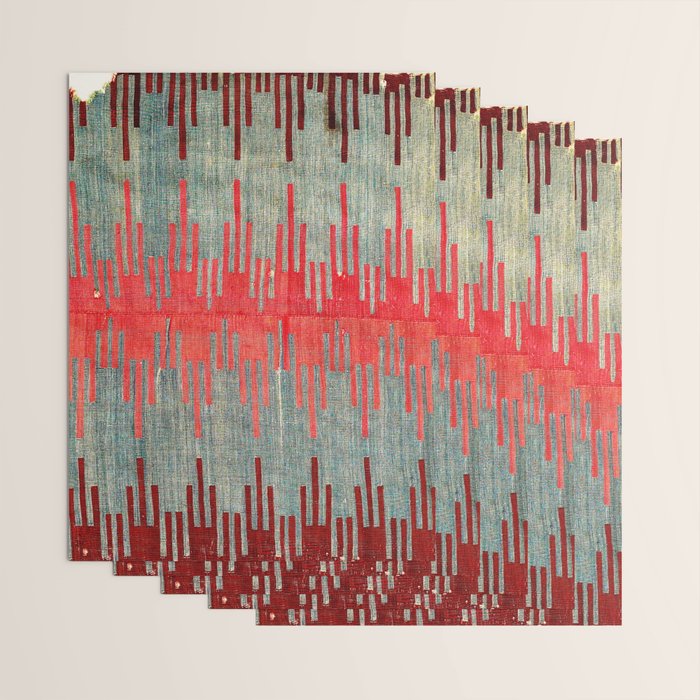 Sivas Antique Turkish Kilim Print Wrapping Paper Gallery Image 3