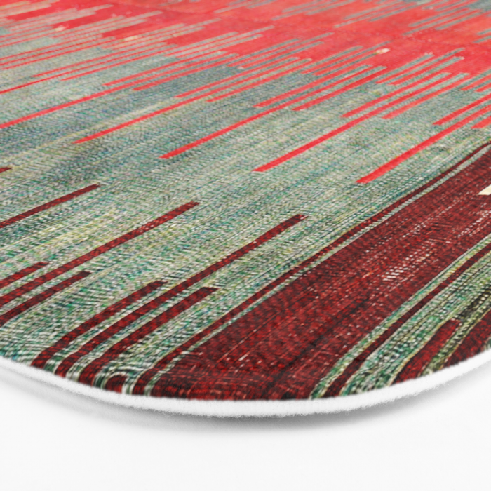 Sivas Antique Turkish Kilim Print Bath Mat Gallery Image 3