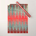 Sivas Antique Turkish Kilim Print Wrapping Paper Gallery Image 1