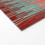 Sivas Antique Turkish Kilim Print Welcome Mat Gallery Image 2