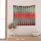 Sivas Antique Turkish Kilim Print Wall Tapestry Gallery Image 2