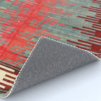Sivas Antique Turkish Kilim Print Rug Gallery Image 4