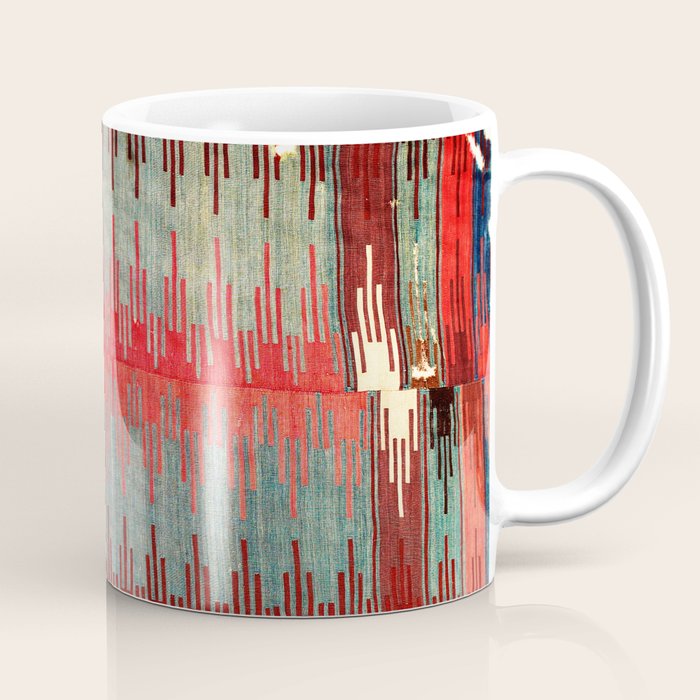 Sivas Antique Turkish Kilim Print Coffee Mug Gallery Image 1