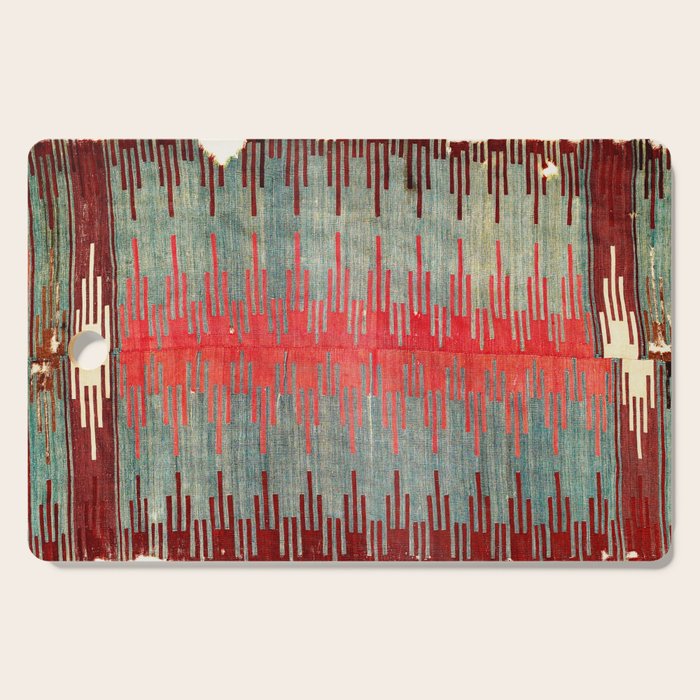 Sivas Antique Turkish Kilim Print Cutting Board Gallery Image 1